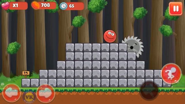 Red Hero Adventure Like Red Ball Games Gameplay No Comentary смотреть онлайн