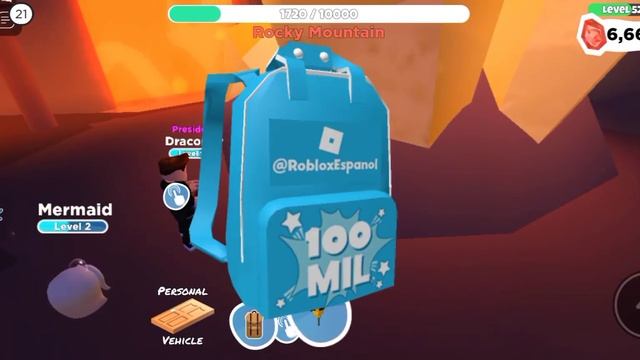 Как получить синий рюкзак в роблокс Бесплатные вещи Celebratory Backpack