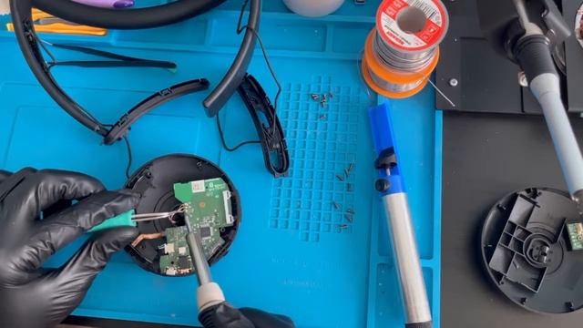 Замена оголовья на наушниках PS4 «PlayStation Gold Wireless Headset» смотреть онлайн