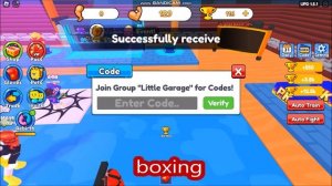 *ALL CODES WORK* Boxing Clicker Simulator ROBLOX | Sept. 6, 2023