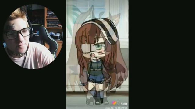 Gacha life реакция на неформала