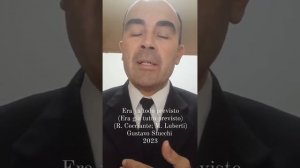 Era ya todo previsto (Era già tutto previsto) (R. Cocciante; M. Luberti) Gustavo Stucchi