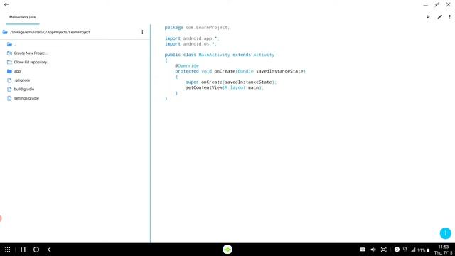 Intro AIDE to create app in smart Phone | aide-ide for android tutorial смотреть онлайн