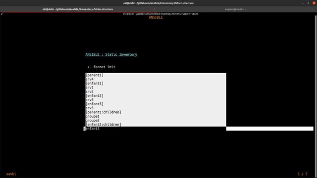 ANSIBLE - 8. INVENTORY : SA STRUCTURE (GROUPES, HOSTS, FORMATS...YAML OU INI ?) смотреть онлайн