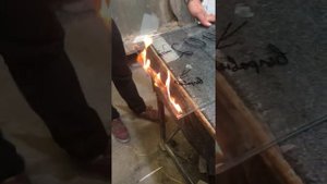 Резка гнутого триплекса