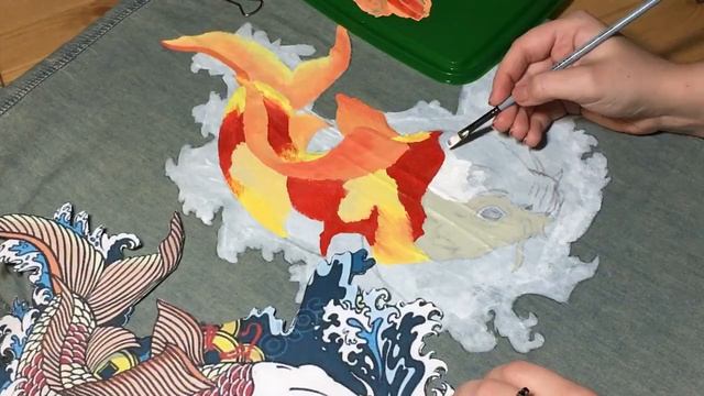 КАСТОМНАЯ РУБАШКА _ Как Рисовать на Одежд смотреть онлайн