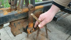 Установка рулевого с ГАЗ 53 на адаптер