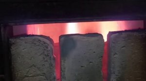 Как горит резина в пиролизном котле