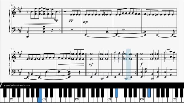 Alan Walker - Force (Clear Liu Piano Cover) (Sheets Piano score Alan Walker - Force Tutorial смотреть онлайн