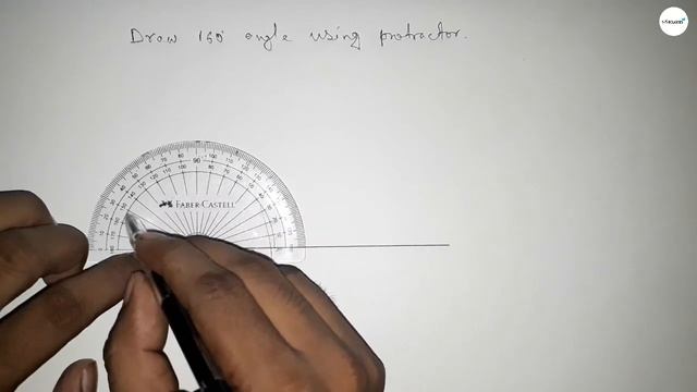 How to draw 160 degree angle using protractor. make 160 degree angle using protractor. shsirclasses смотреть онлайн