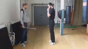 55 Техники нож палка