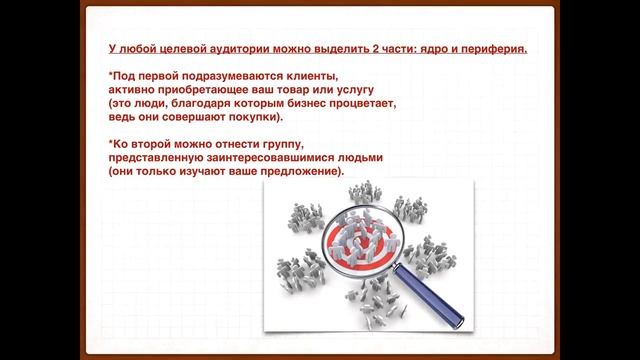 Целевая Аудитория. Кто Ваш идеальный партнер.