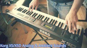 Korg X5D/X5 Custom Analog & Ambient Sounds
