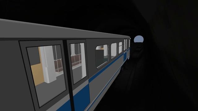 Поездка по Арбатско-Покровской Линии от Киевской до Щелковской в Minecrafte смотреть онлайн