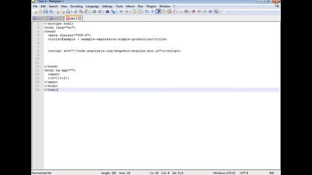 (Session 8 Expressions) Angularjs Tutorial 8.1 Basic Expression смотреть онлайн