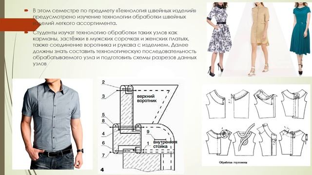 Технология швейных изделий тест