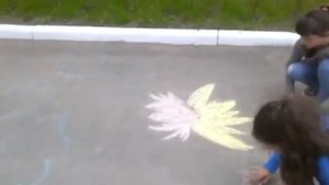 550. 24 июня - акция ''Я рисую на асфальте мелом'' (подготовила Худорожко О.А.).mp4