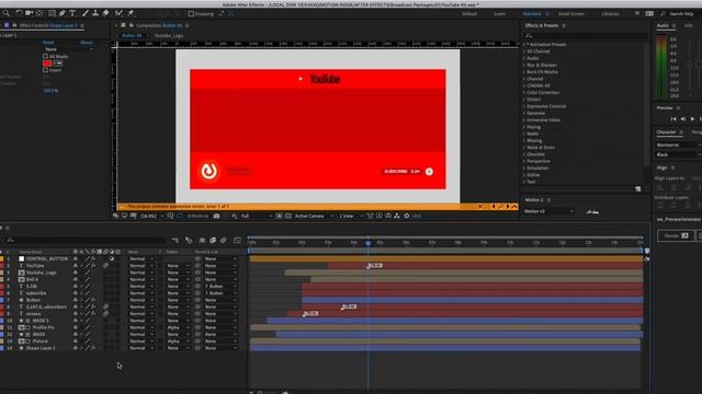 After Effects Tutorials: How to enable ‘expression error' message in your comp смотреть онлайн