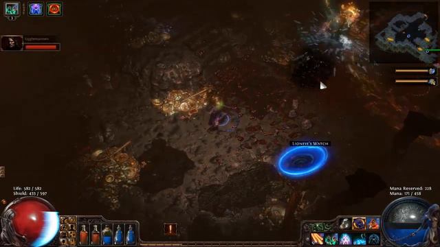 Path Of Exile, Merveil Vs Necromancer And Paladin [Nemesis League / Cruel] смотреть онлайн