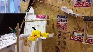 Family Game Night Rube Goldberg Machine