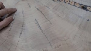 Стол Лофт,столешница торцевой спил тополя.