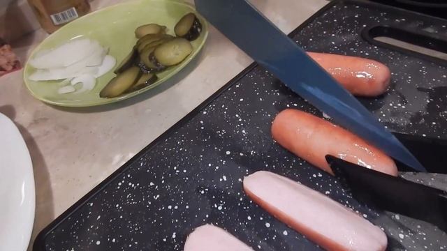 Когда хочется ХОТ ДОГ, но нет булок! Как приготовить быстрый перекус? ХОТ ДОГ, он же Бутерброд