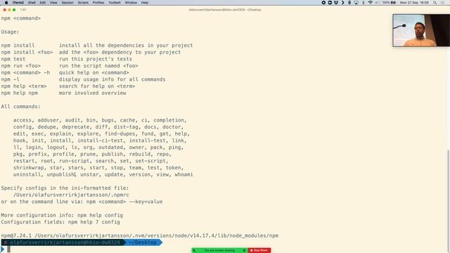 Vefforritun 1, 2021: Fyrirlestur 6.2: Node.js og NPM смотреть онлайн