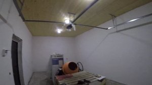 Выполненная отделка гаража