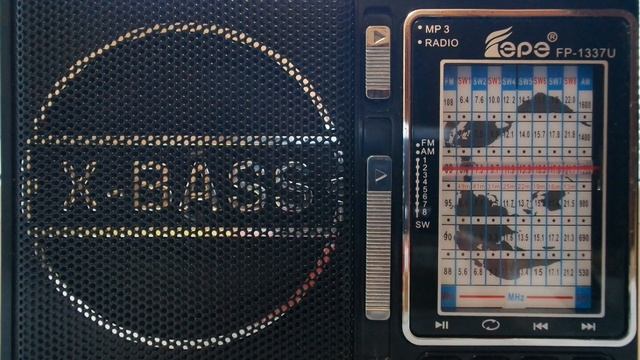 Приём Международного Радио Китая вечером 22 февраля 2021 года, радиоприёмник FEPE FP-1337U смотреть онлайн