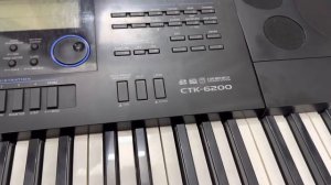 CASIO CTK-6200 không lên gì