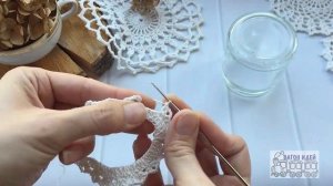 Как обвязать банку  крючком. Необычный декор обычной банки