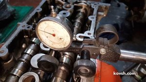 Причина исчезновения компрессии — кривой распредвал. Fiat Fiorino III 1.3d