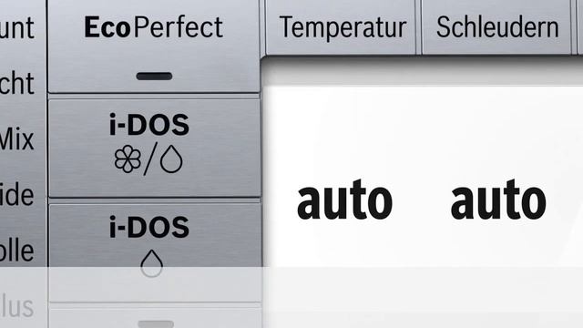 Bosch Siemens VarioPerfect technology SpeedPerfect EcoPerfect