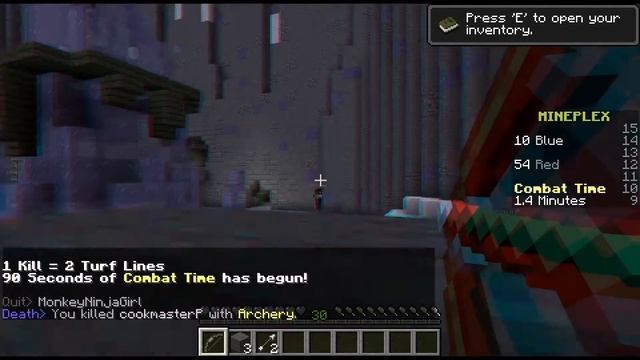 Minecraft in Sharp HD 3D anaglyph (Mineplex minigames) смотреть онлайн