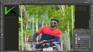 Photoshop tutorial | Manipulation in photoshop cc | EDIT VK CREATIONS |