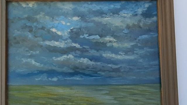 Живые картины.Море/небо пленэрная живопись ZhNataly