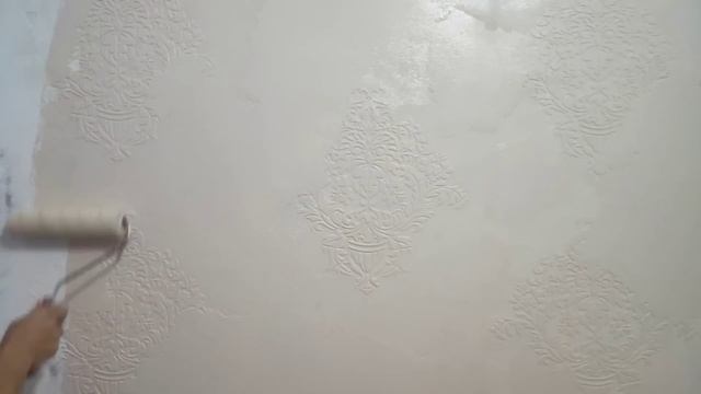 عمل ديكور الاثري الفخم قطعه من التاريخ في حائط منزلك An antique decor with stencil and raised putty смотреть онлайн