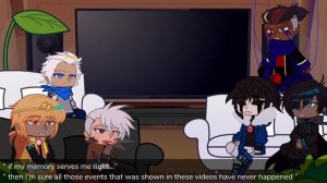 Sans AUs react to [1/5]