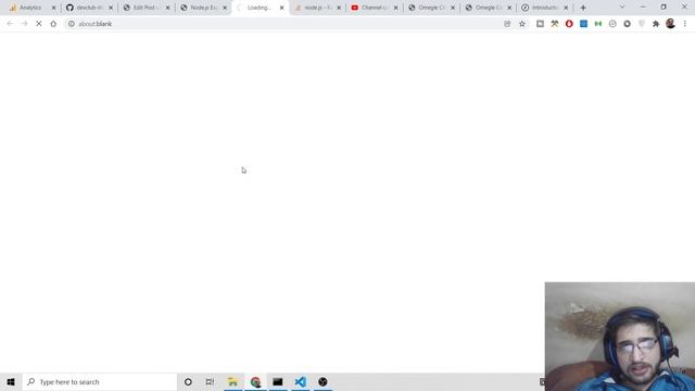 Node.js Express Project to Build Omegle Clone P2P WebRTC Random Text Chat Using Socket.io Rooms