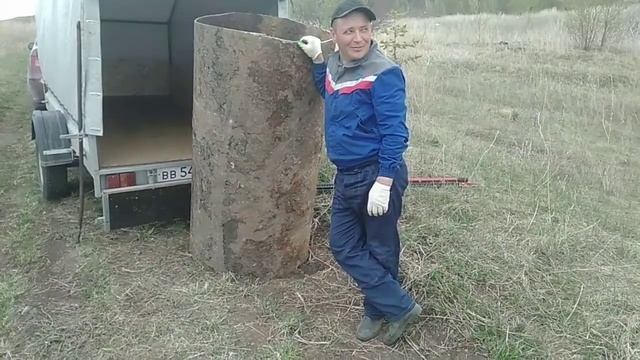 Металлокоп. Продолжаем копать огромную трубу весом в тонну. смотреть онлайн