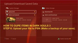 HOW TO DUPE ITEMS IN DARK SOULS 3 (PS4)