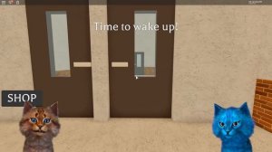 ИЗ ЖУТКОГО ЛАГЕРЯ В СТРАШНУЮ ШКОЛУ В РОБЛОКС! ROBLOX HIGH SCHOOL КОТЁНОК ЛАЙК и КОТИК ИГРОМАН