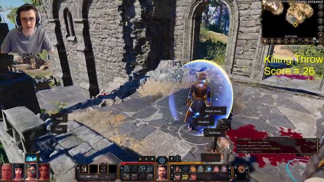 Tavelin "throws" a "party" for the end of Patch 4- Baldur's Gate 3 Early Access
