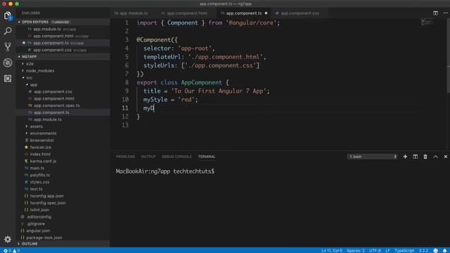 Part 05 Angular 8 Tutorial Series by TechTechTuts: Angular 8 Directives | Angular 8 Data Binding