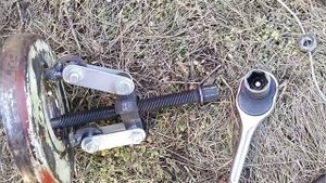съёмник корпуса и установка вальца.welger rp