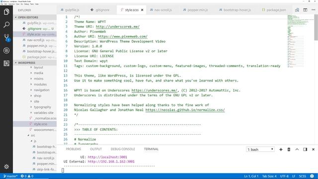 WordPress Theme Development Timelapse - Advanced Web Development Workflow