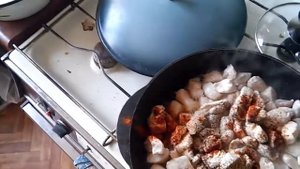 Индейка с грибами