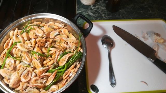 Креветки жаренные! Самая вкусная еда это креветки ?!!! смотреть онлайн