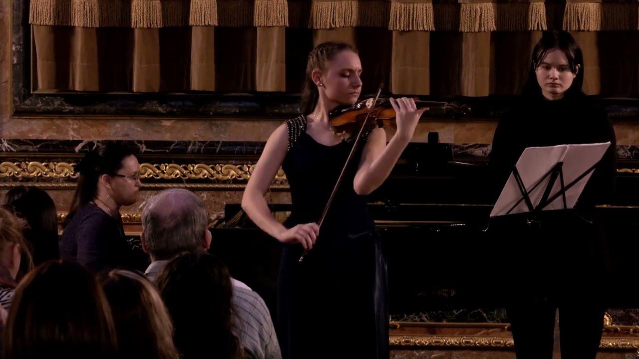 Корчмар Г.  Баллада и Полонез из цикла  для скрипки и фортепиано "В подражание Вьетану" смотреть онлайн