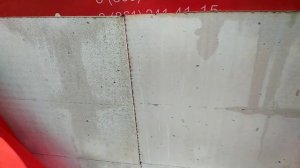 18. Просушка газобетона перед кладкой